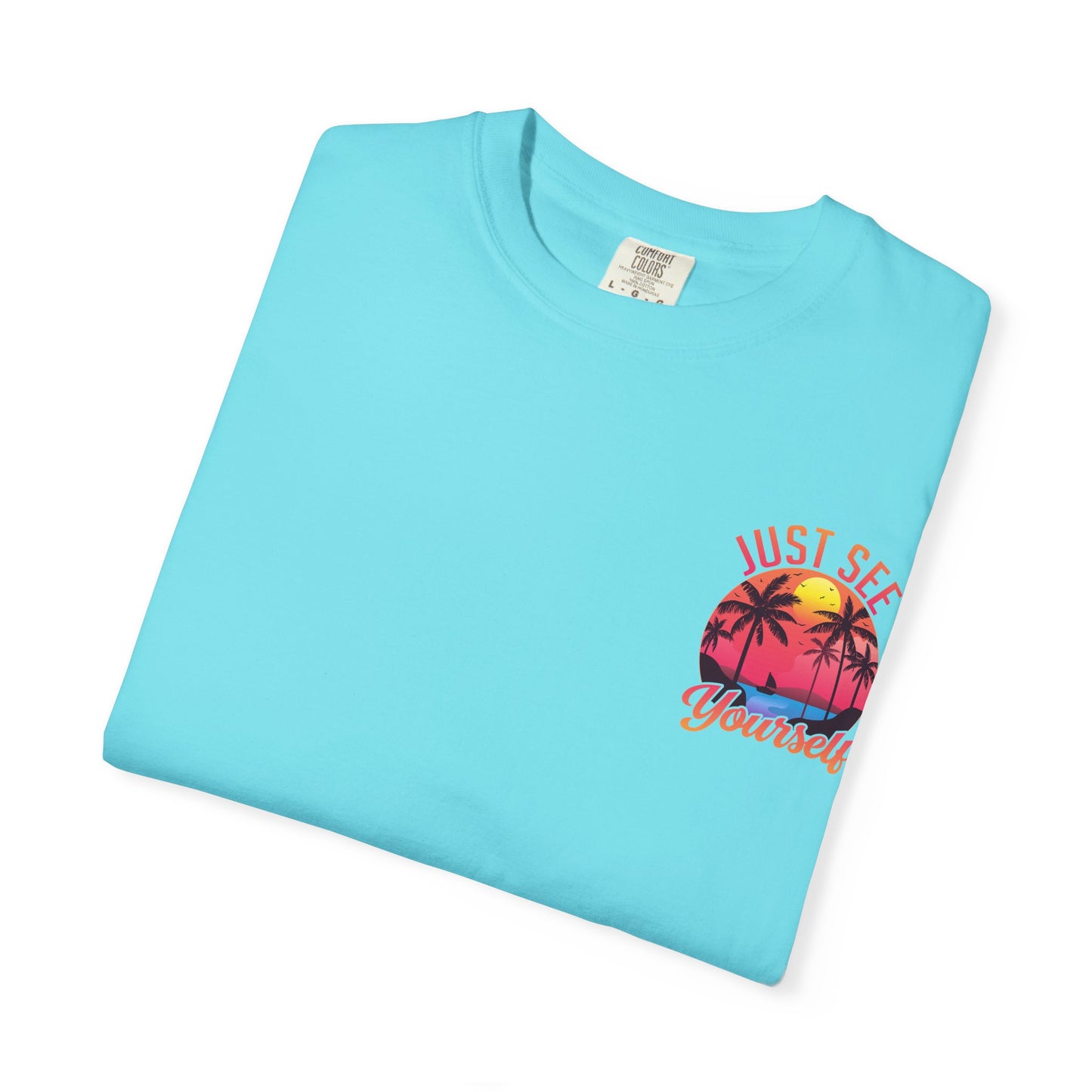Tropical Vibes T-Shirt, Summer Casual Tee, Unisex Streetwear, Vacation Shirt, Beach Life Apparel, Gift for Travelers