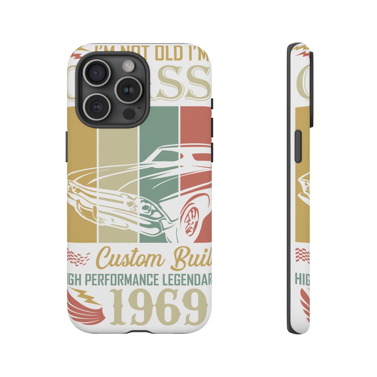 Vintage Classic Car Tough Case - Retro 1969 Design