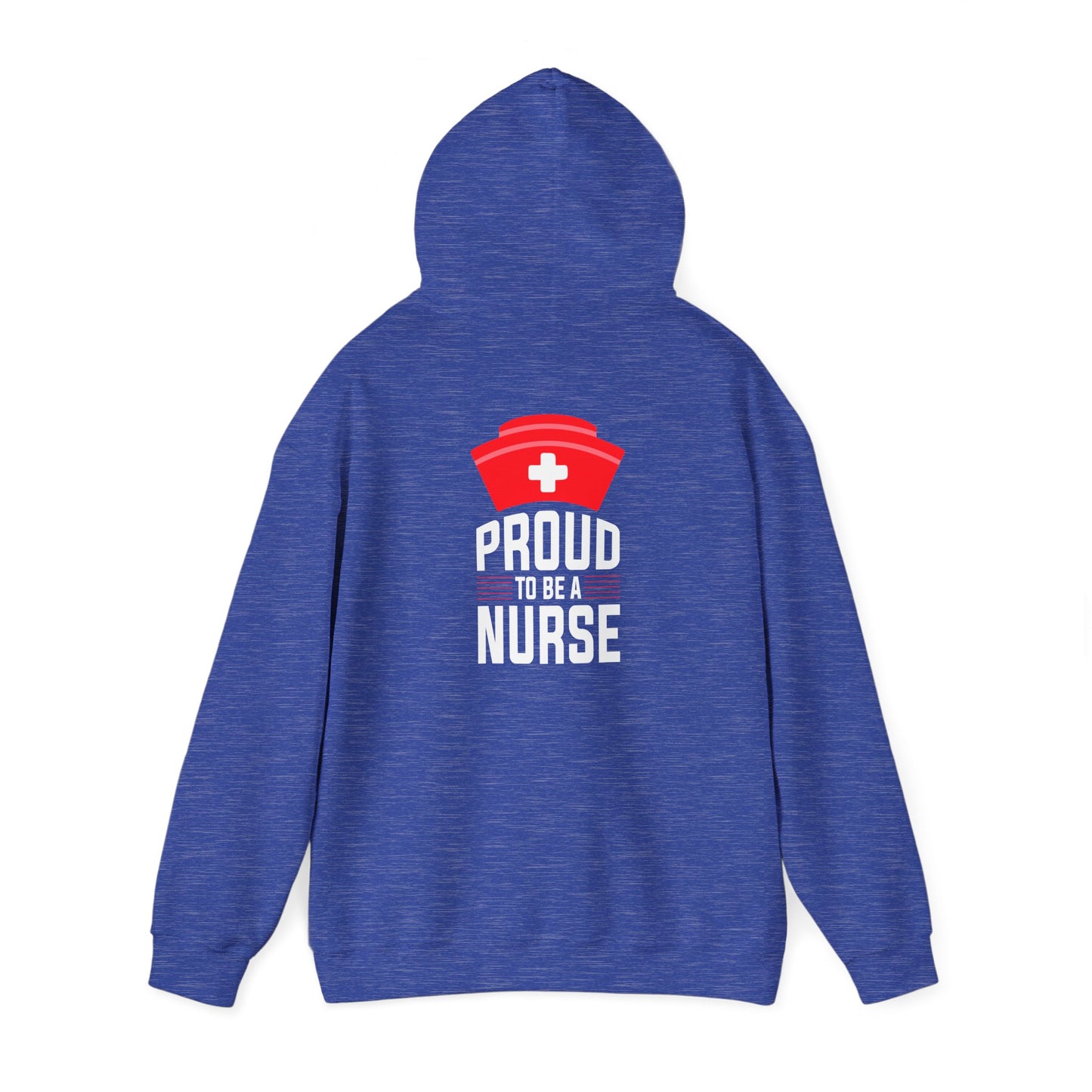 Nurse Life Hoodie - Unisex Heavy Blend™ Sweatshirt with Red Cross Design