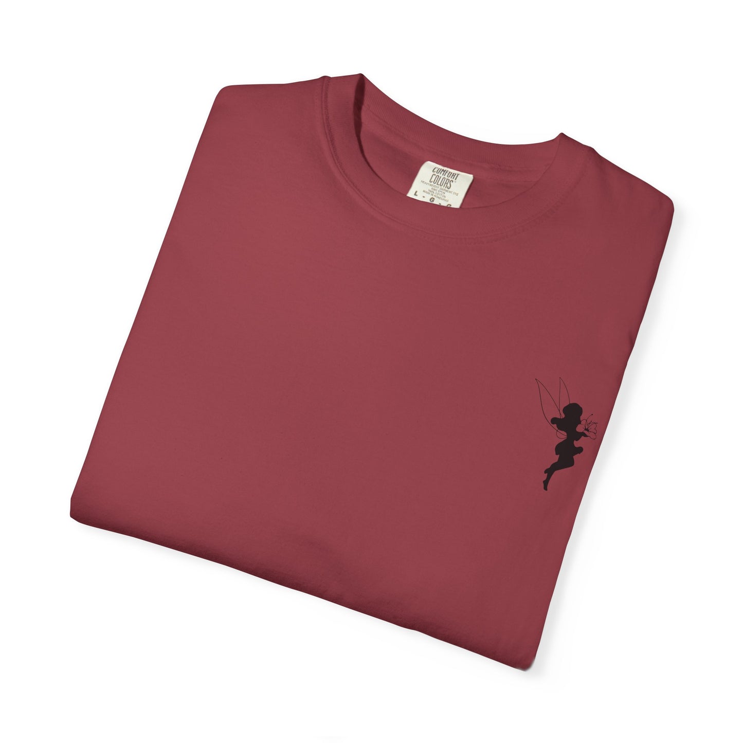 Whimsical Fairy Unisex T-Shirt - Garment-Dyed, Enchanting Design