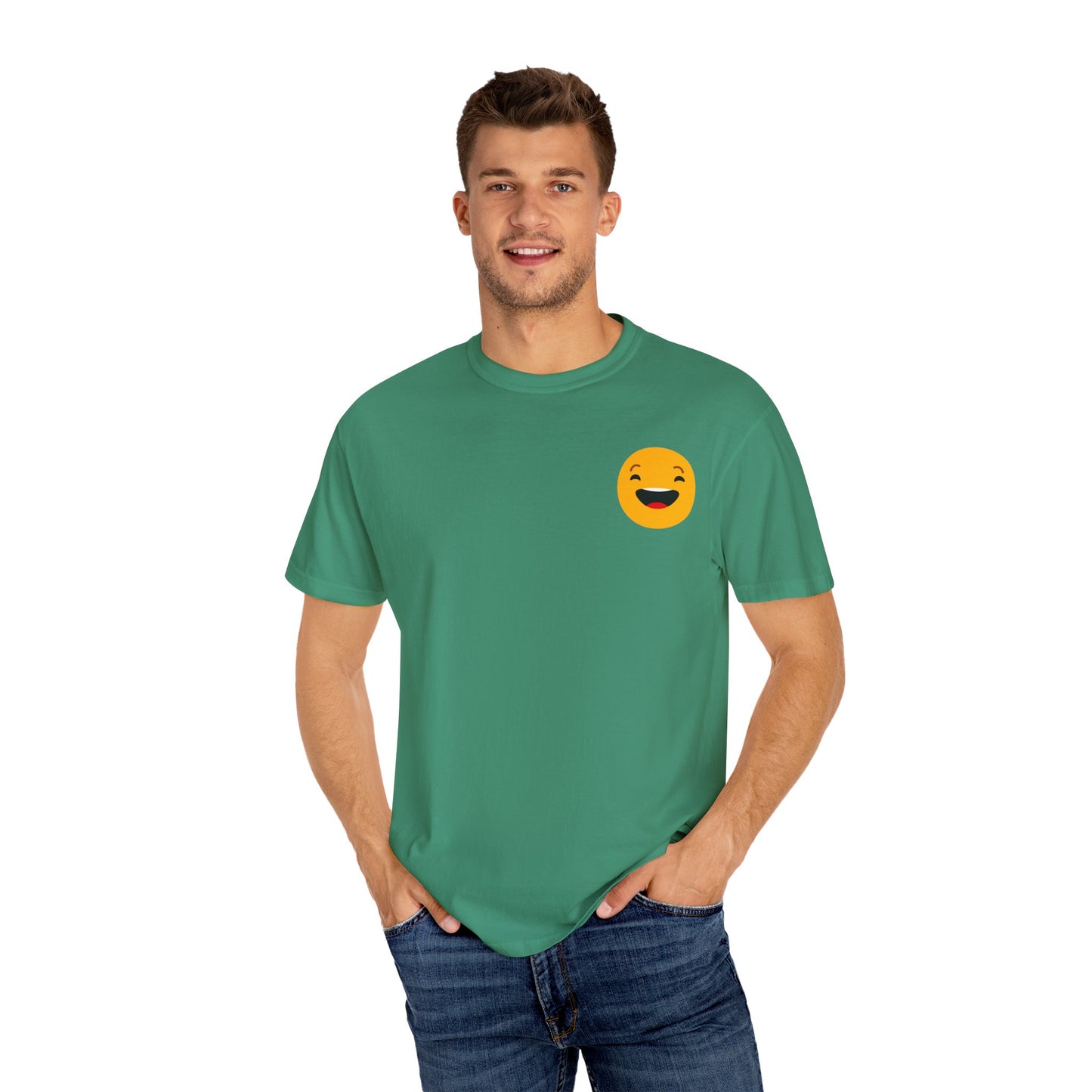 Unisex Emoji Smiley T-shirt – Fun Casual Tee for Everyday Wear