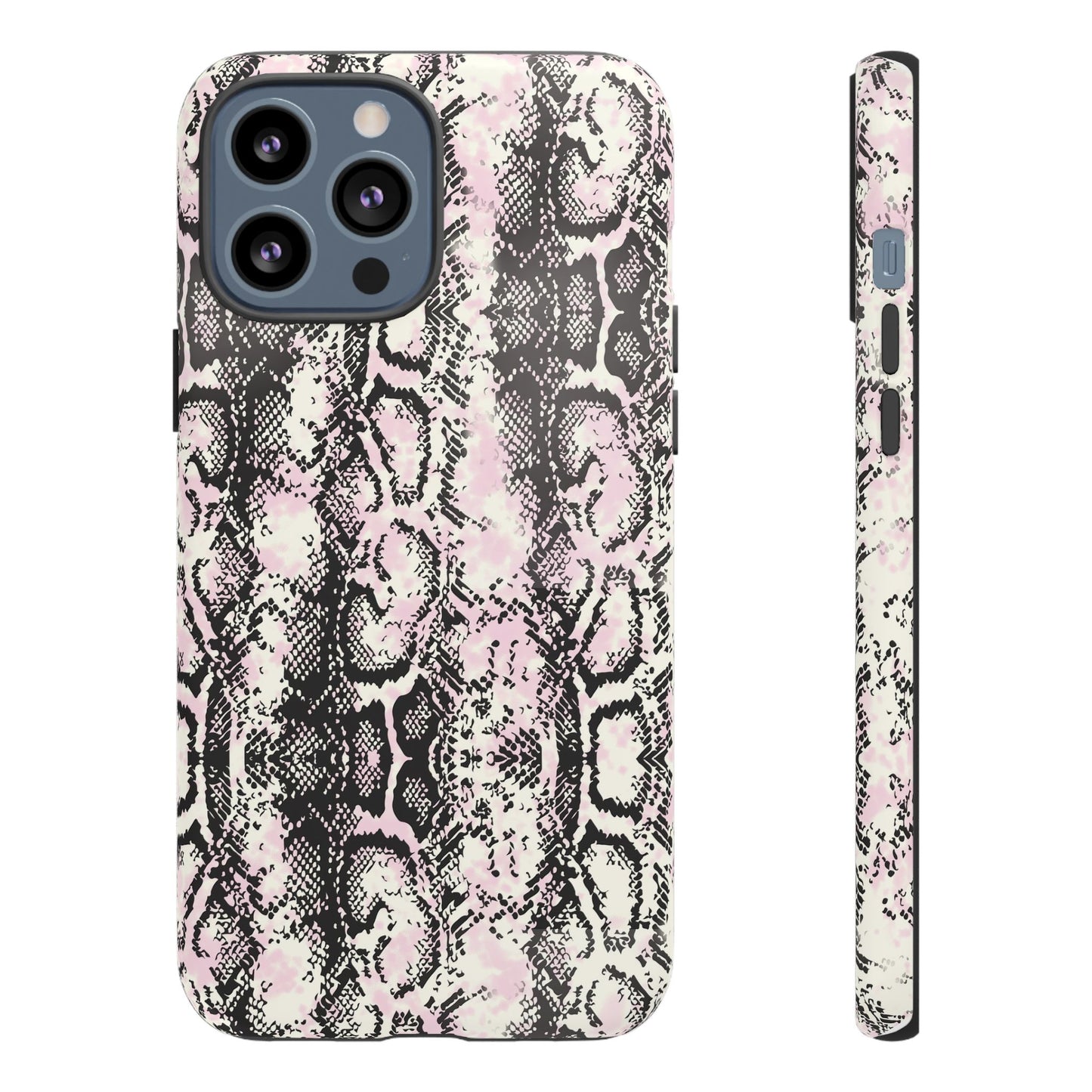 Stylish Snake Print Phone Case - Tough Protection for Trendsetters