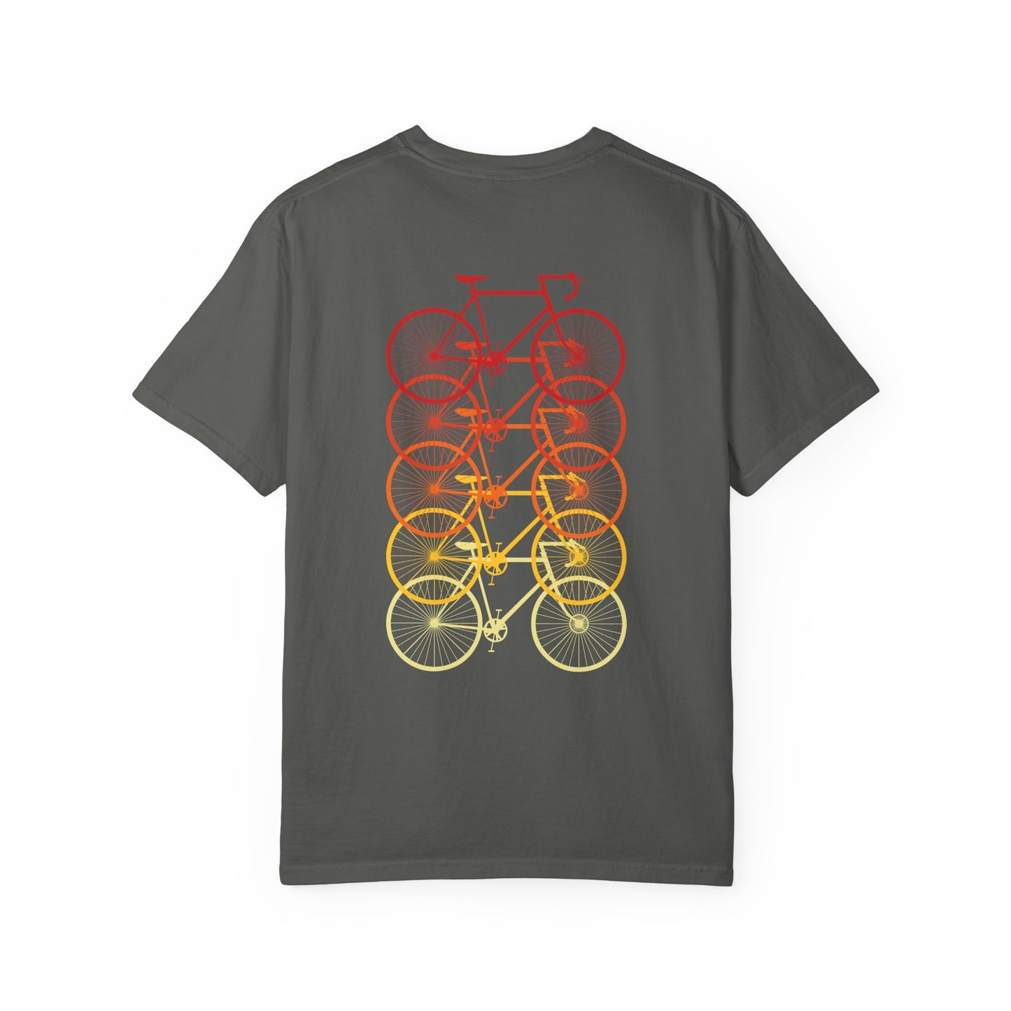 Gradient Bicycle Unisex T-Shirt - Perfect for Cycling Enthusiasts
