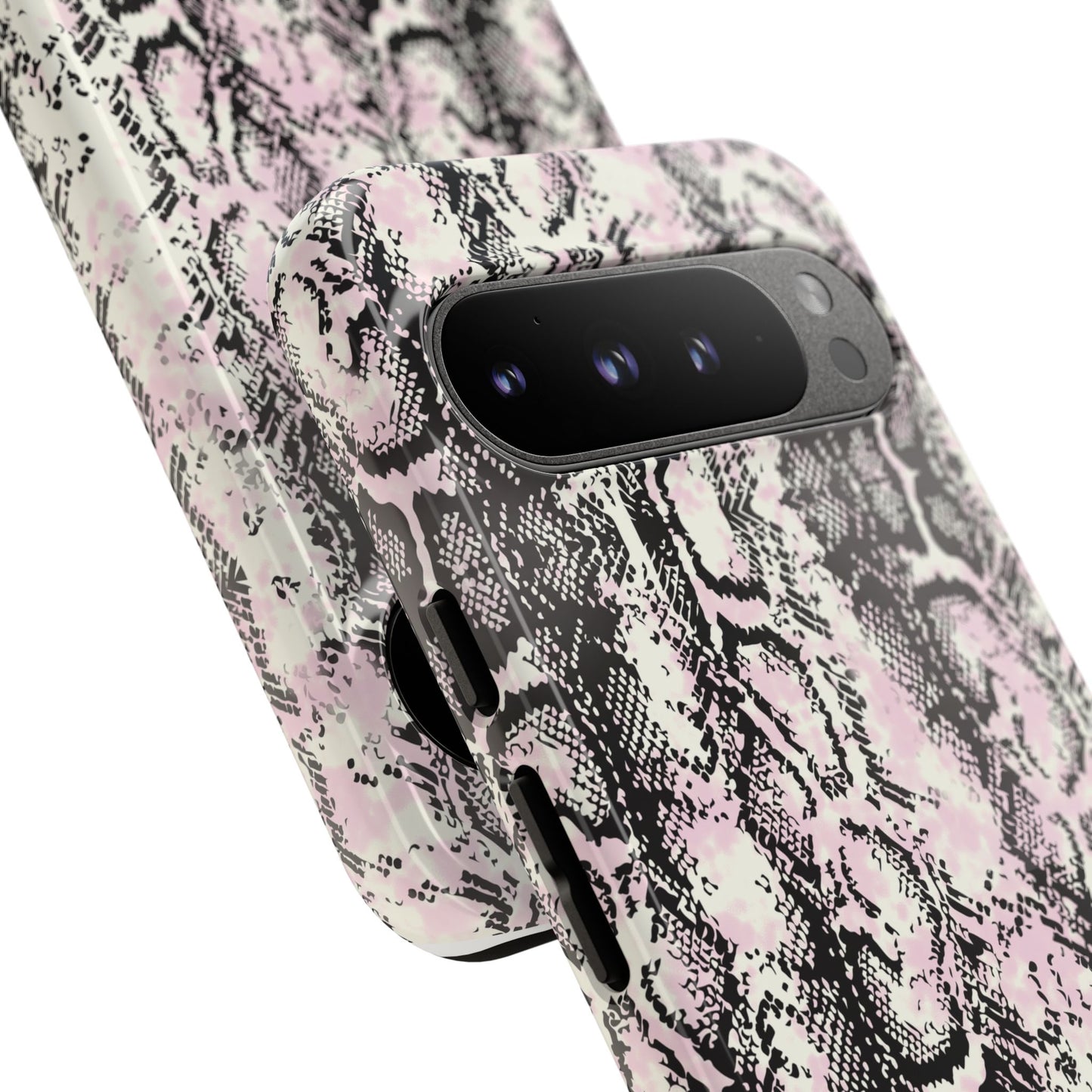 Stylish Snake Print Phone Case – Trendy Design, Tough Protection Make a bold fashion statement while keeping your phone safe with this sleek and durable snake print case.