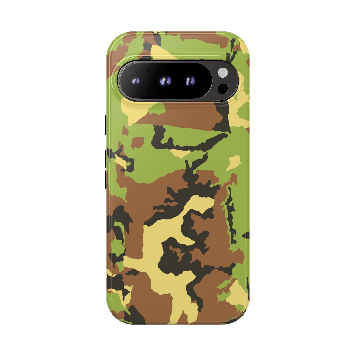 Camo Tough Phone Case - Durable Military Style Cover for Adventure Lovers