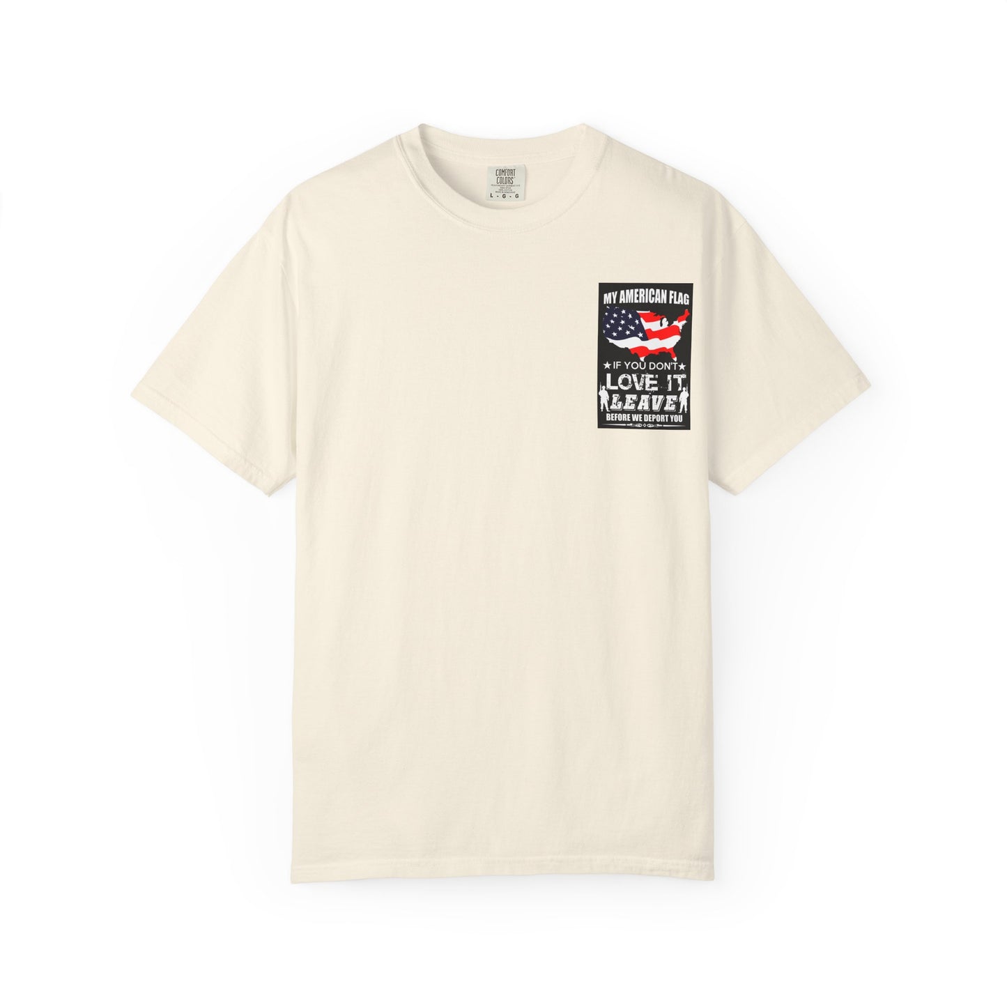American Flag T-shirt, Patriotic Tee for July 4th, Veterans Support Shirt, Independence Day Top, USA Flag Apparel