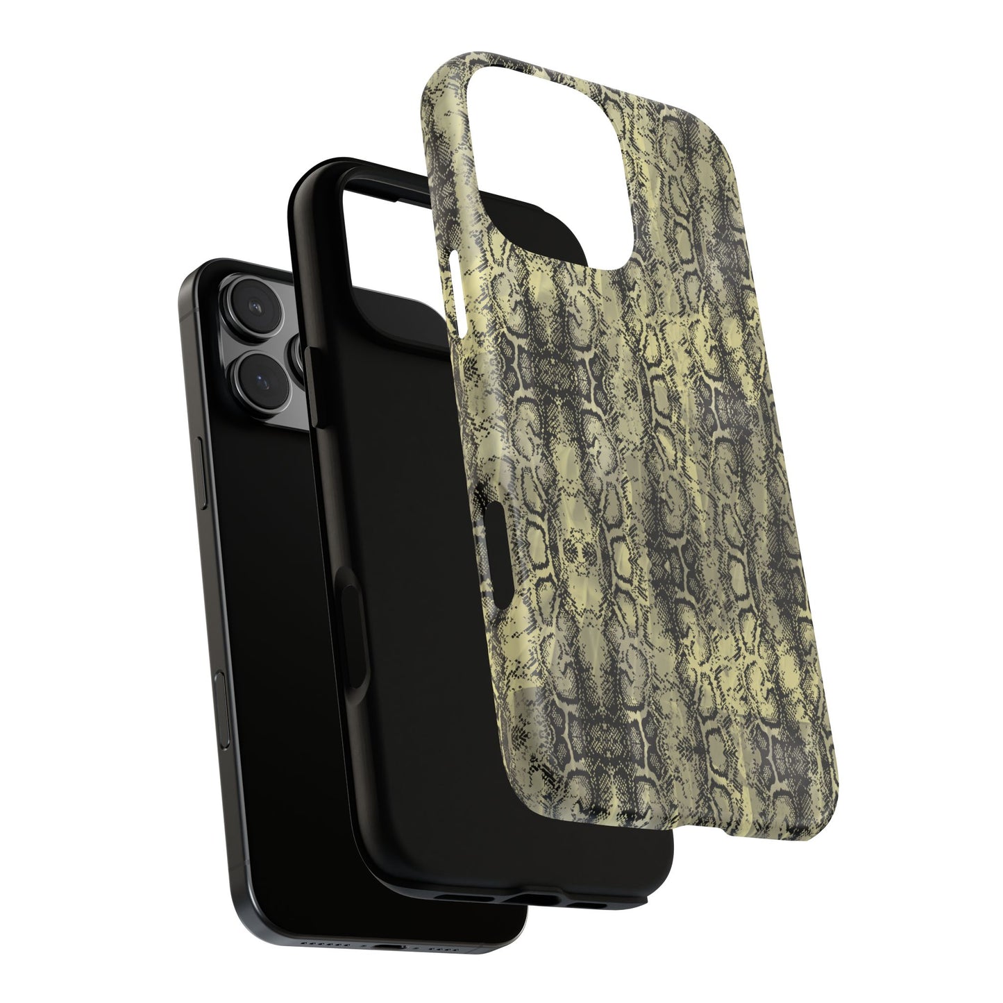 Snake Pattern Phone Case – Tough & Stylish Protection for Your Device Show off your wild side while keeping your phone protected with this sleek snake pattern case—designed for both fashion and function.