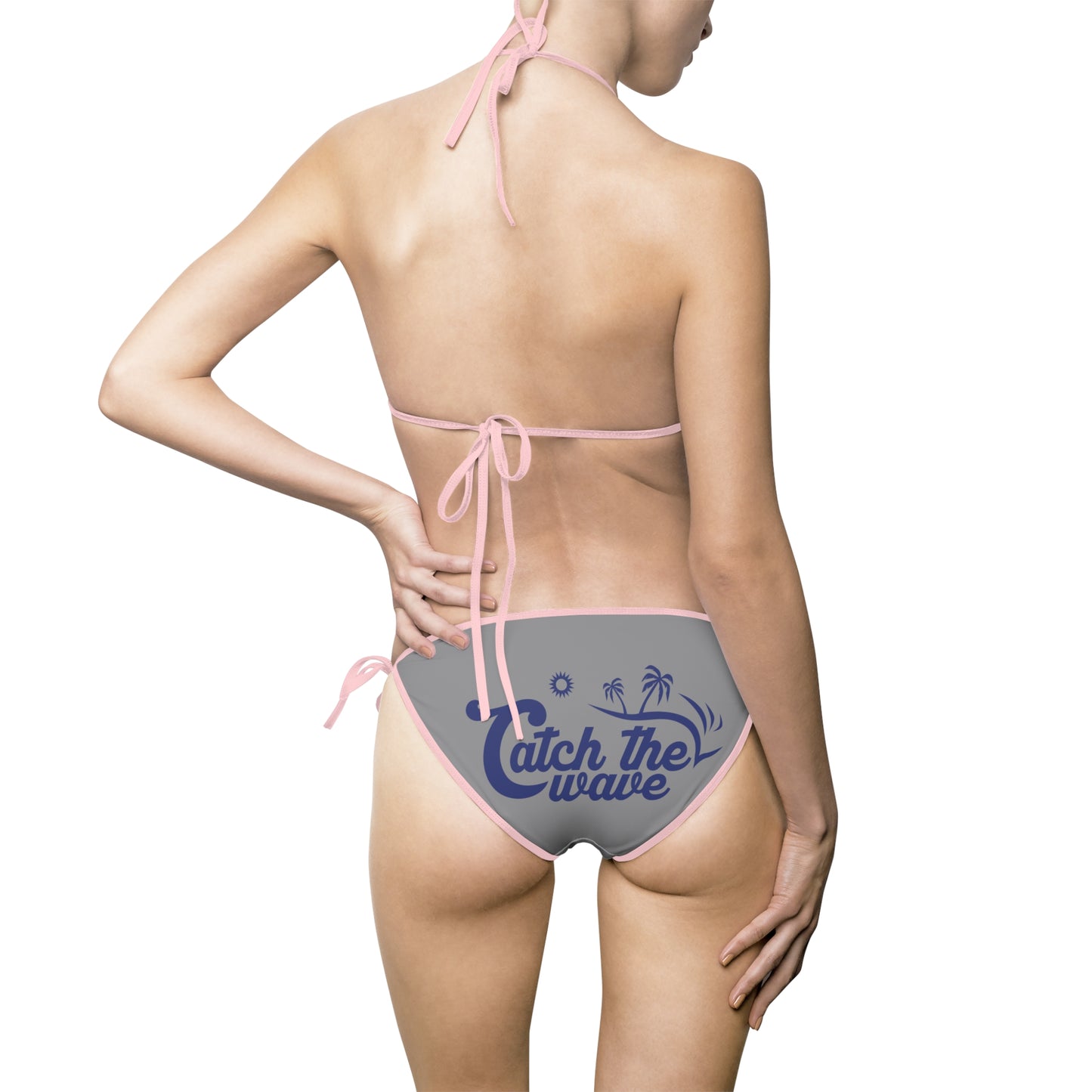 Catch the Wave Women's Bikini Swimsuit - Stylish Summer Swimwear for Beach Lovers