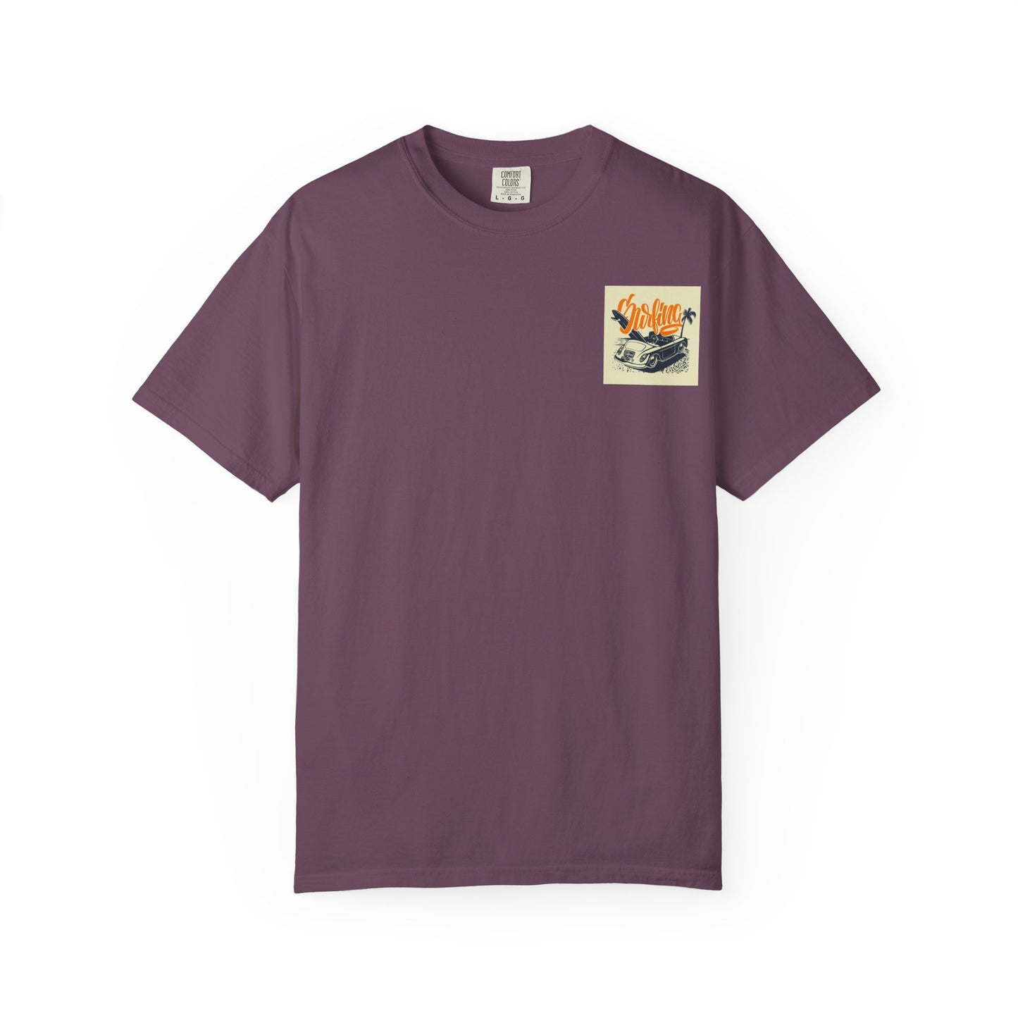 Retro Surfing Unisex T-Shirt, Beach Vibe Tee, Summer Casual Wear, Vacation Shirt, Surf Lover Gift, Ocean Adventure Top