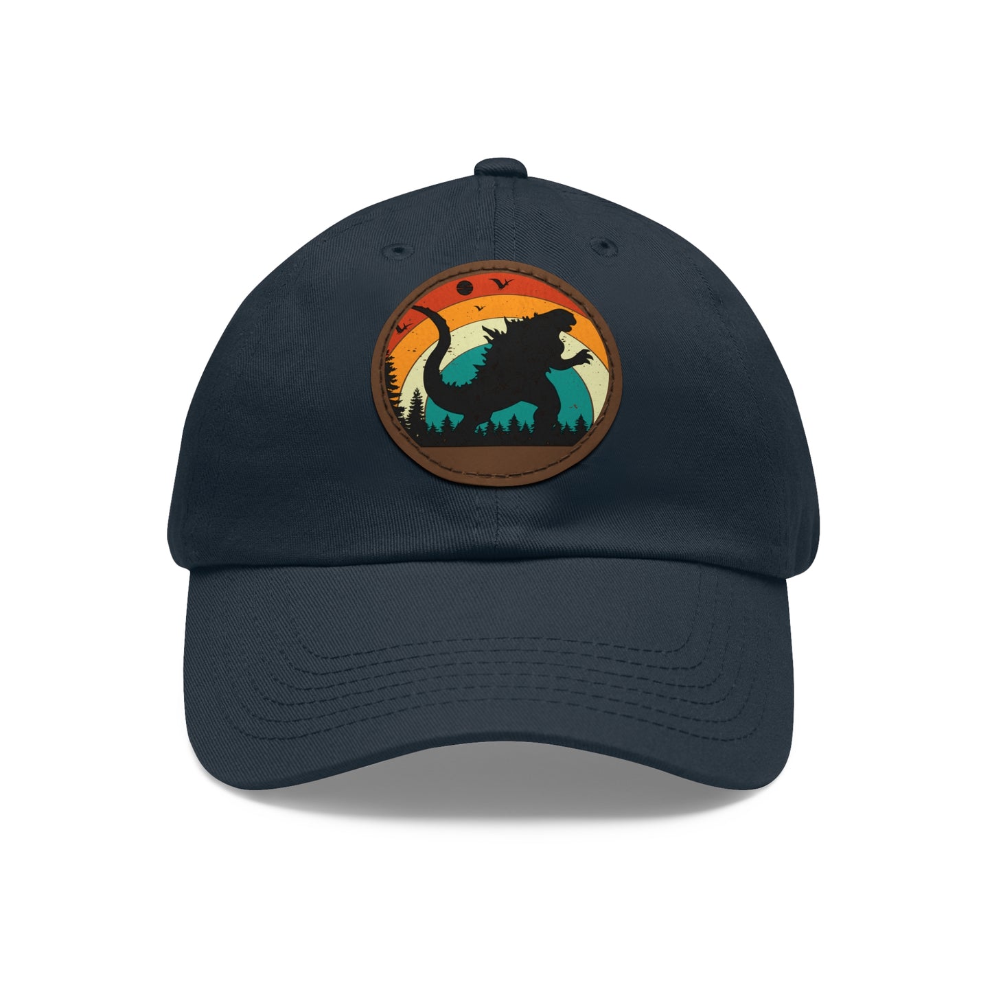 Adventure Dad Hat with Leather Patch – Perfect for Outdoor Enthusiasts