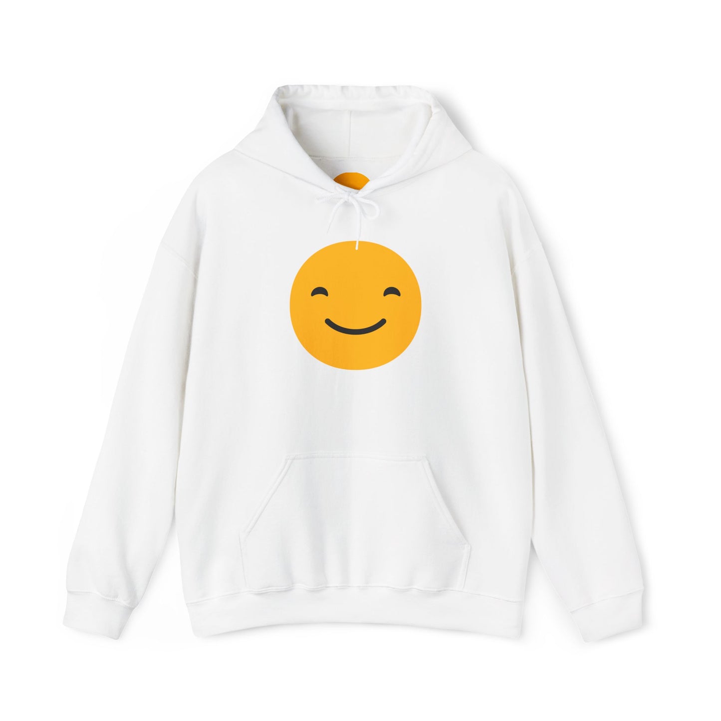 Smiley Face Unisex Hoodie - Happy Vibe Sweatshirt