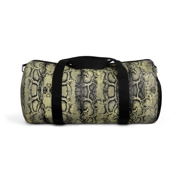 Stylish Python Print Duffel Bag - Trendy Gym & Travel Bag