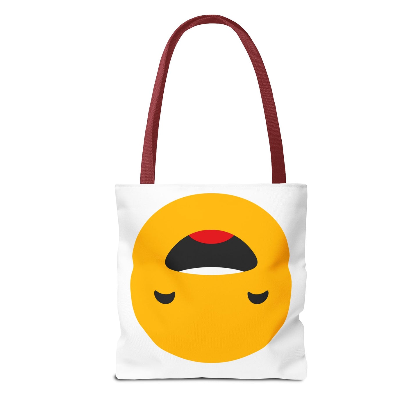 Smiley Face Tote Bag - Fun and Cheerful Reusable Shopping Bag
