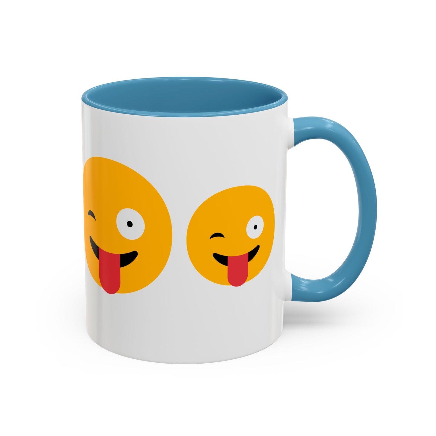 Playful Emoji Coffee Mug | Fun Yellow Faces 11oz & 15oz