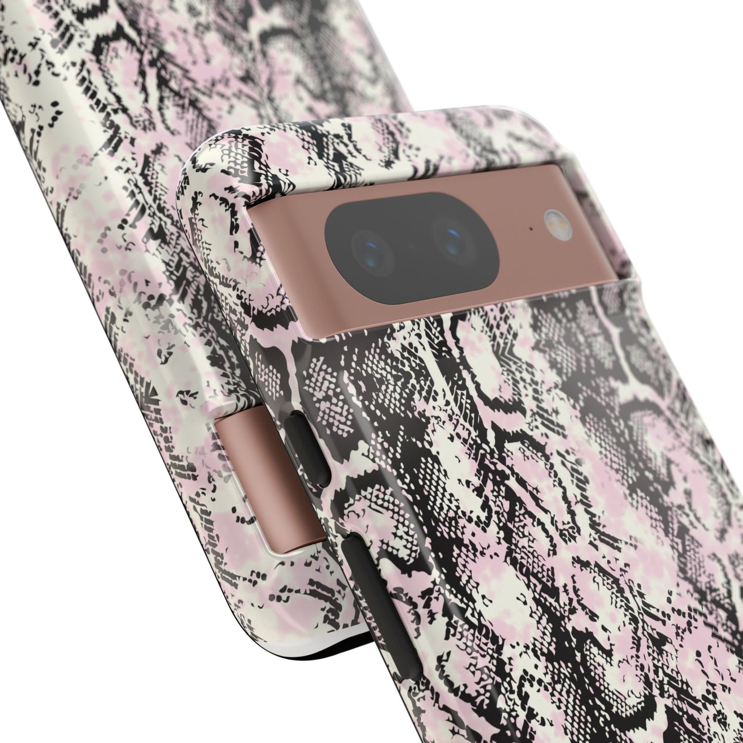 Stylish Snake Print Phone Case – Trendy Design, Tough Protection Make a bold fashion statement while keeping your phone safe with this sleek and durable snake print case.
