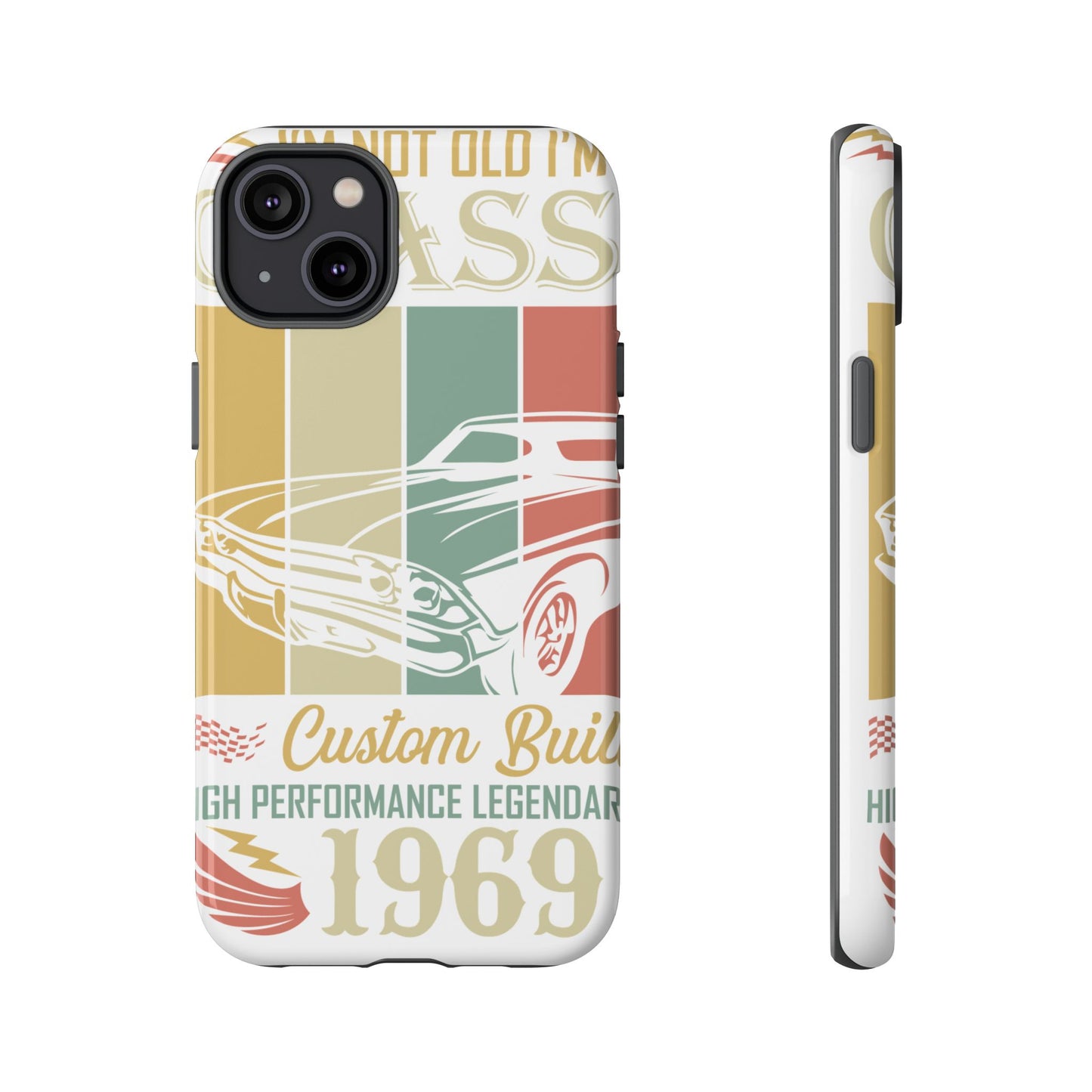 Vintage Classic Car Tough Case - Retro 1969 Design