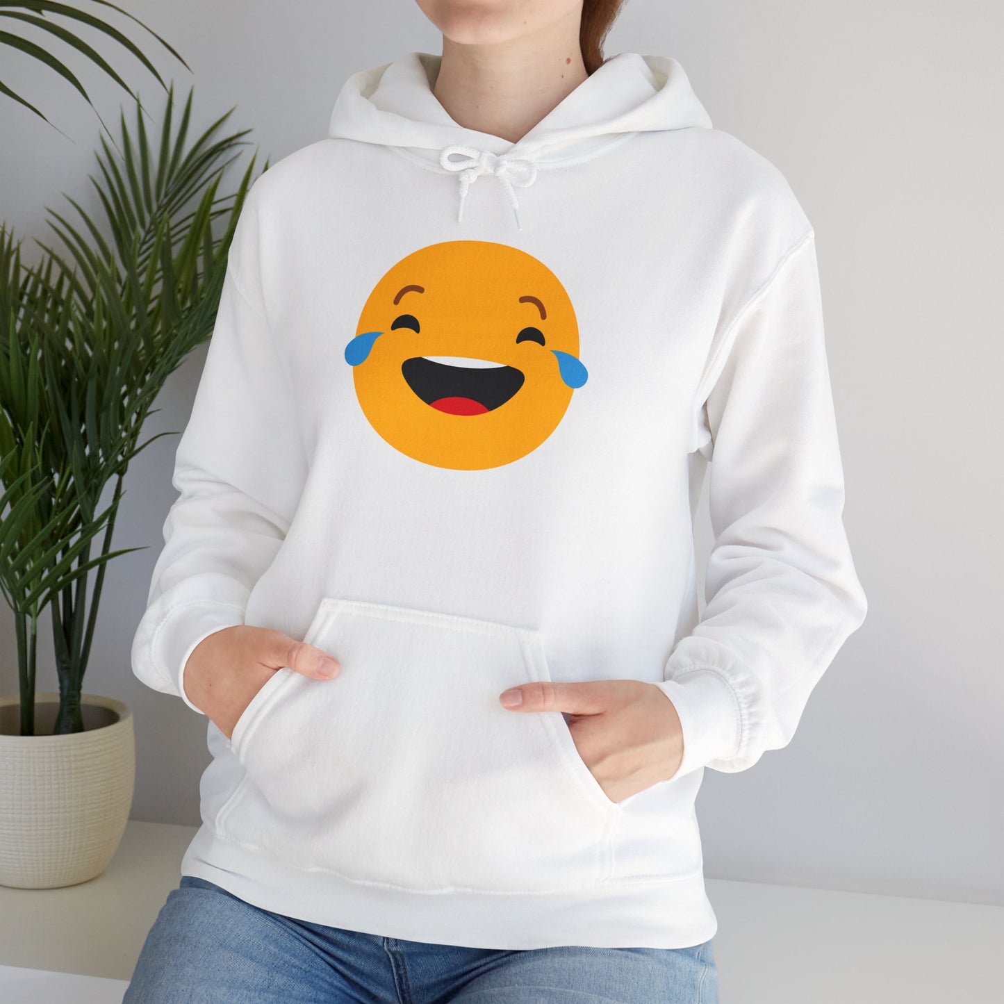 Funny Emoji Hooded Sweatshirt - Unisex Heavy Blend™