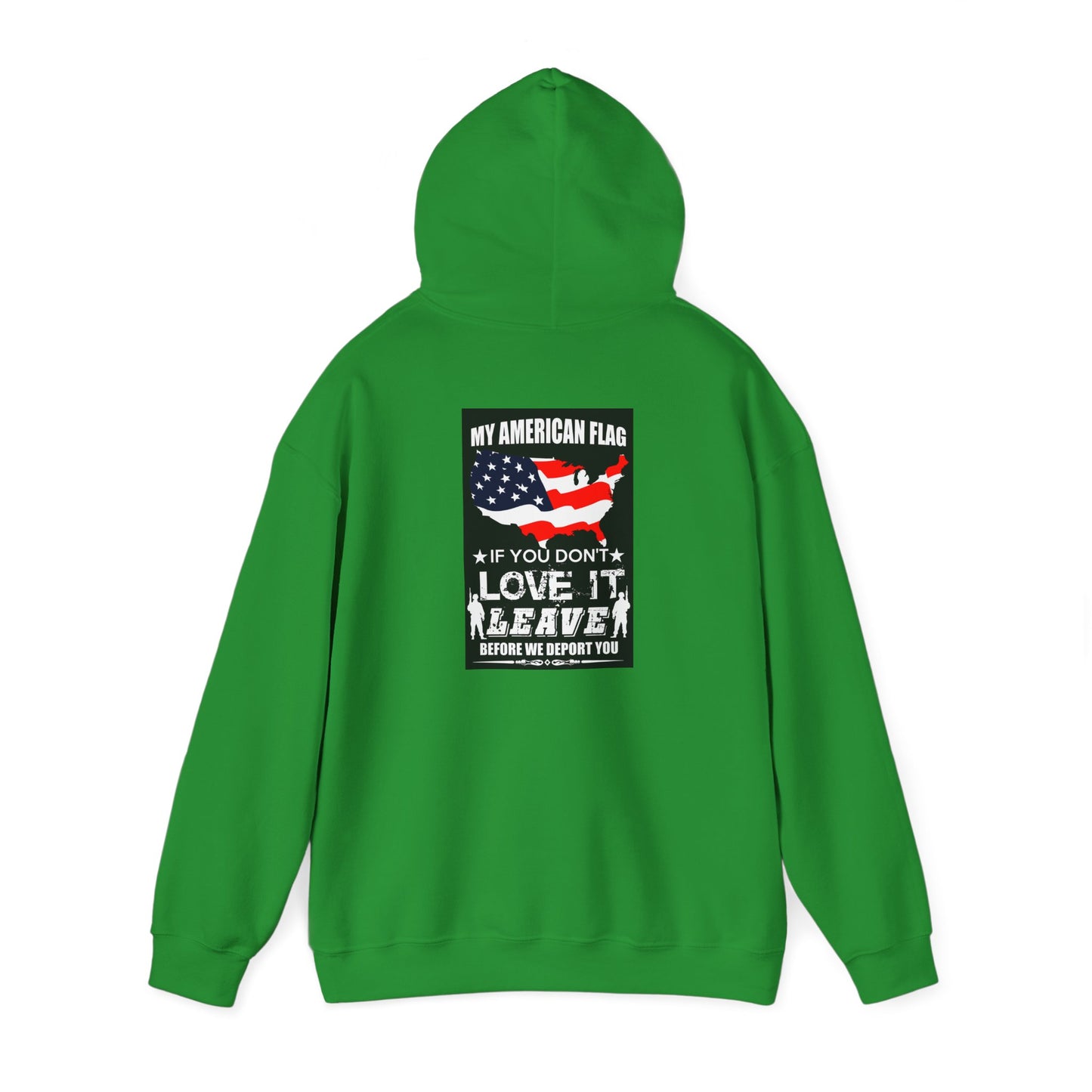 American Flag Hoodie, Patriotic Sweatshirt, Veterans Gift, July 4th Apparel, Unisex Clothing
