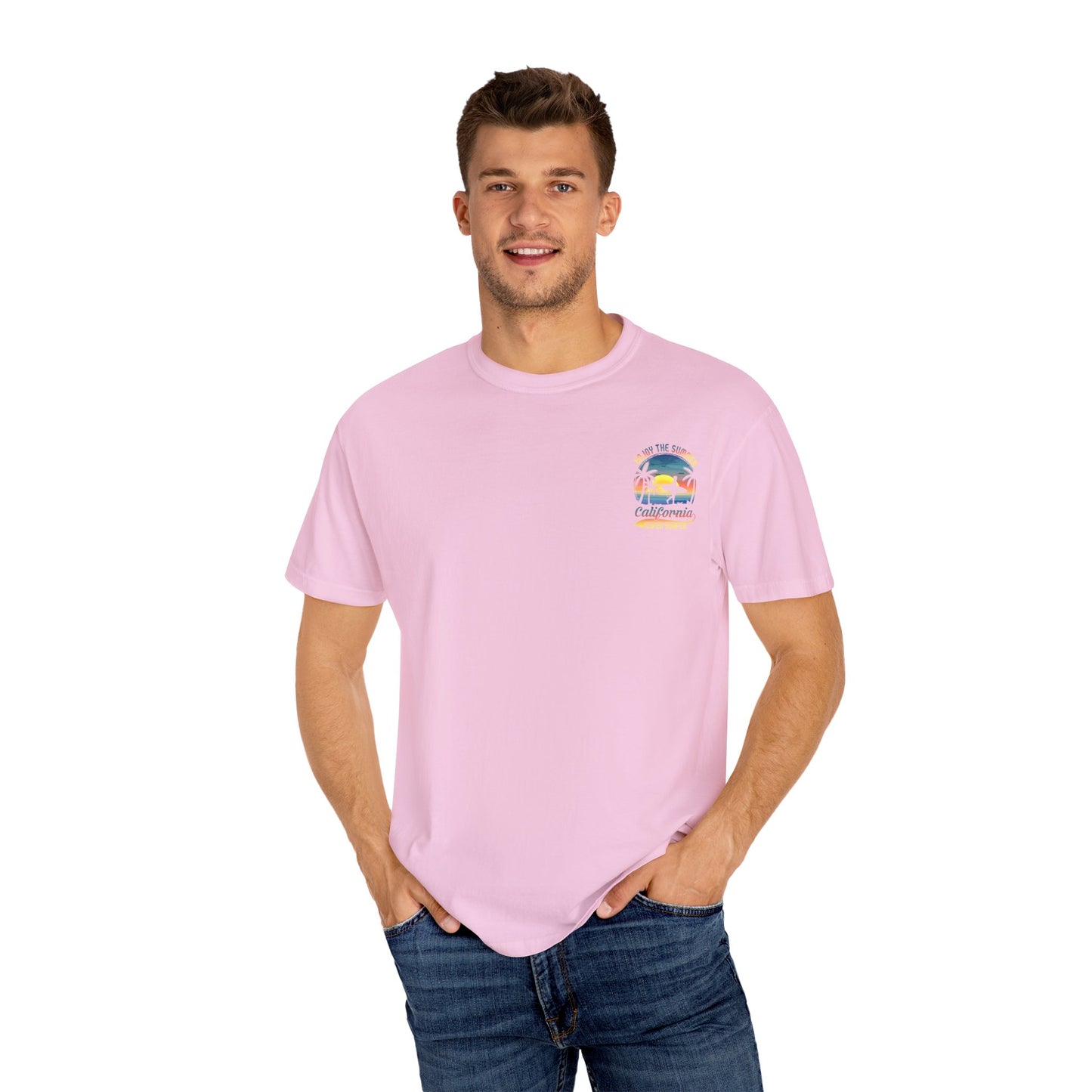 California Summer Vibes T-Shirt, Unisex Beach Tee, Surfing Apparel, Gift for Surfers, Summer Wardrobe Essential