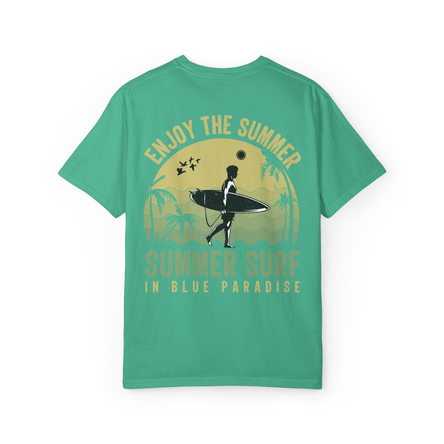 Vintage Summer Surf T-shirt, Summer Vibes, Beachwear, Unisex Graphic Tee, Casual Summer Apparel, Vacation Shirt