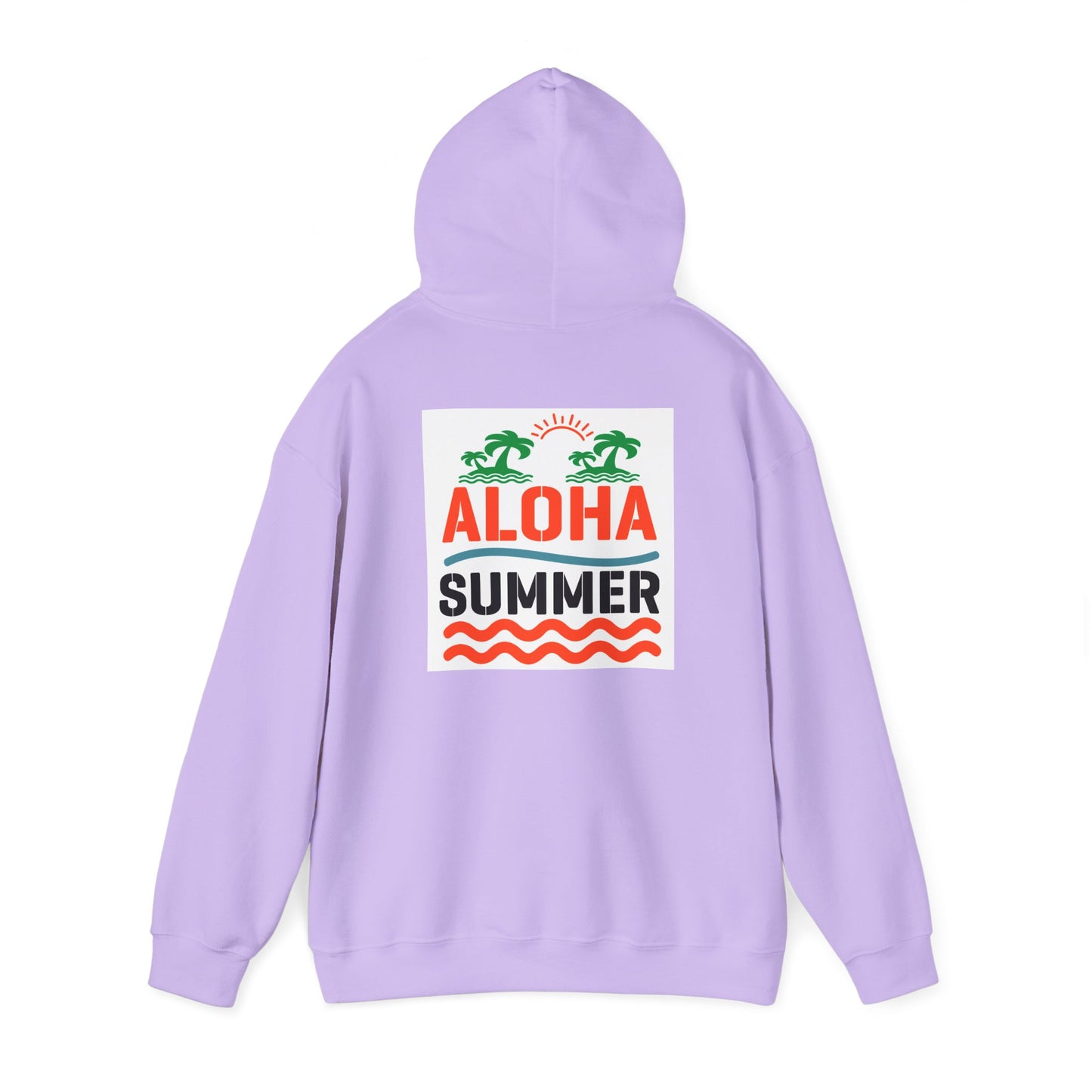 Aloha Summer Hoodie,Tropical Beach Wear,Unisex Sweatshirt,Vacation Outfit, Summer iconic Waikiki Beach Oahu combines urban