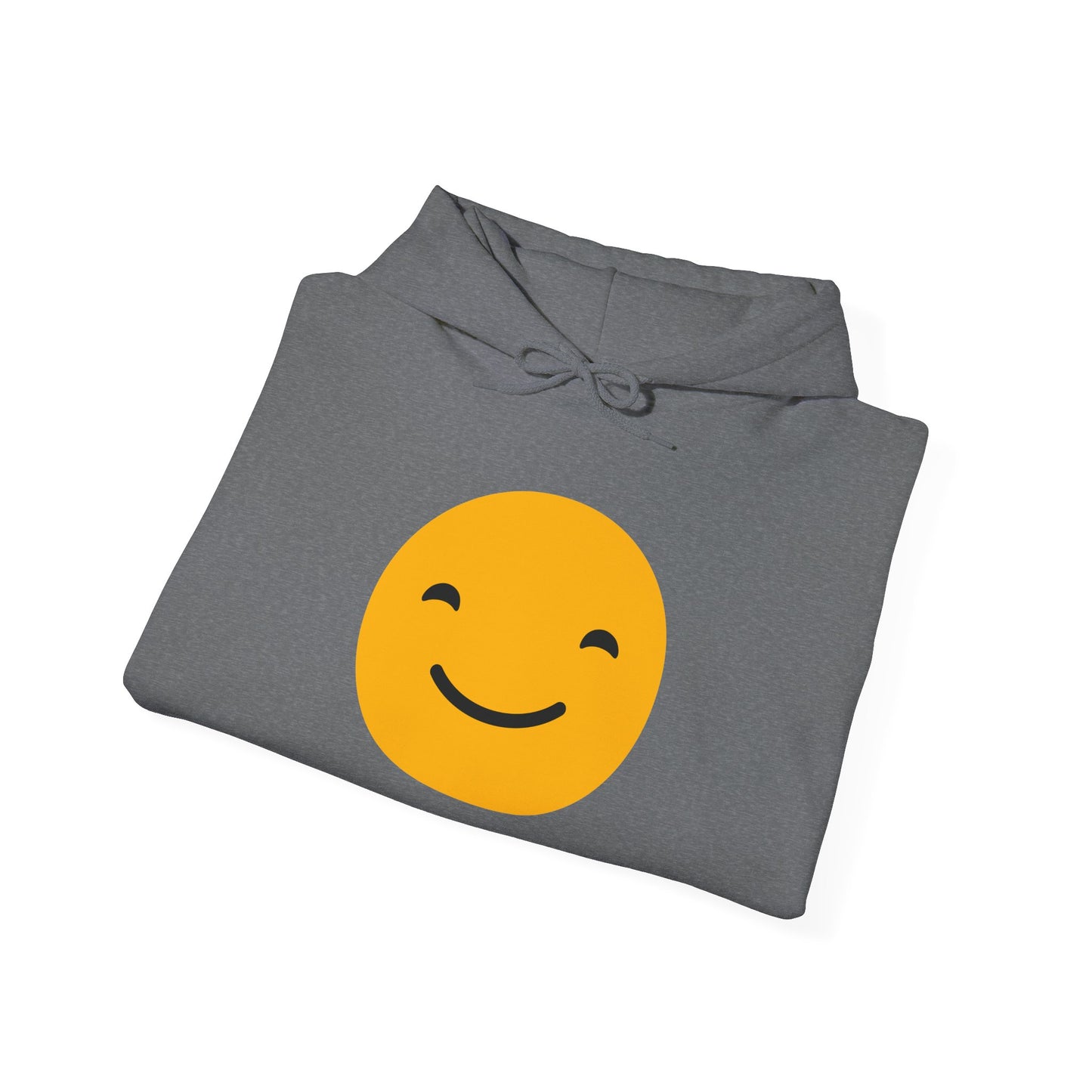 Smiley Face Unisex Hoodie - Happy Vibe Sweatshirt