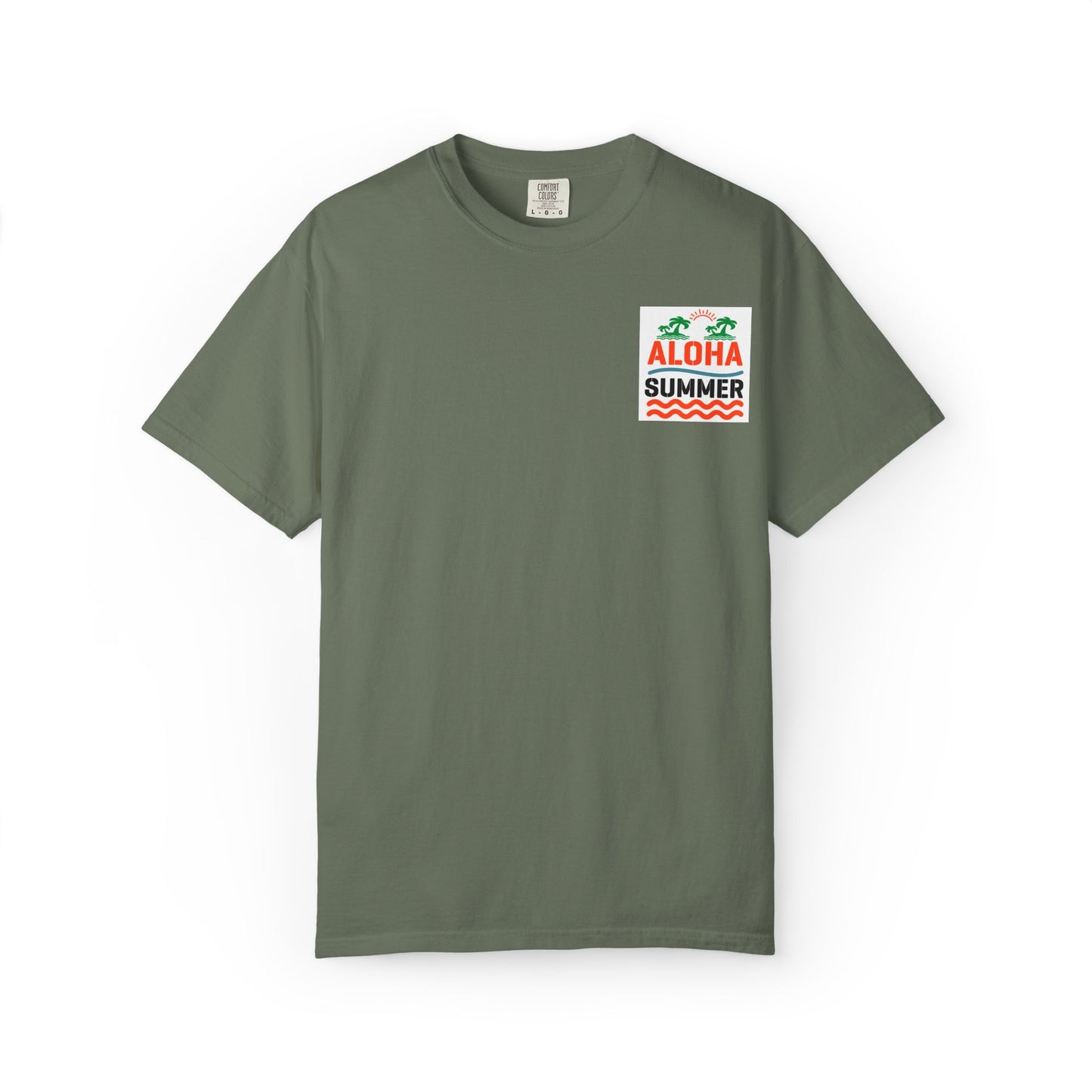 Aloha Summer Unisex T-Shirt, Beach Shirt, Vacation Tee, Summer Apparel, Tropical Graphic Tee, iconic Waikiki Beach Maui ,Oahu