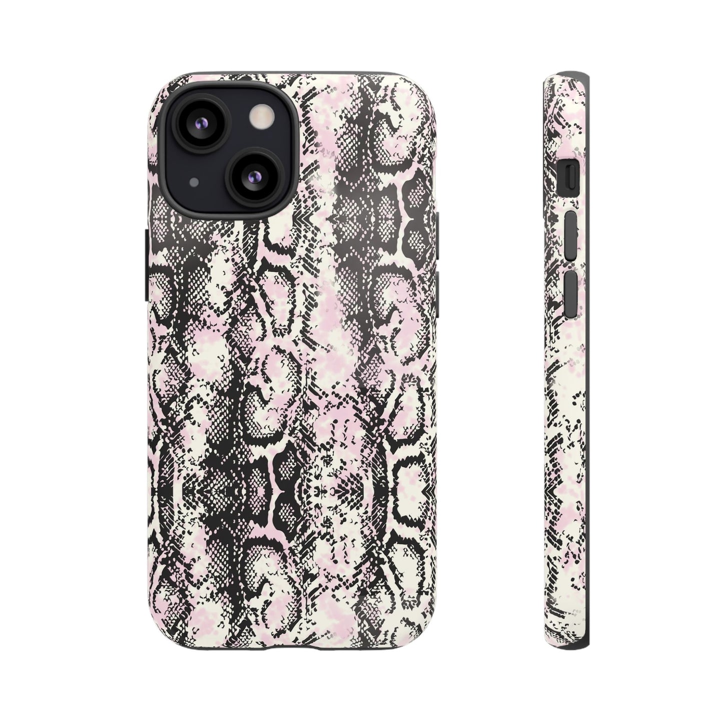 Stylish Snake Print Phone Case - Tough Protection for Trendsetters