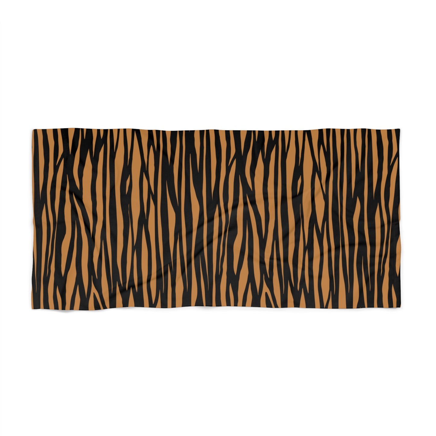 Wild Tiger Print Beach Towel for Summer Fun