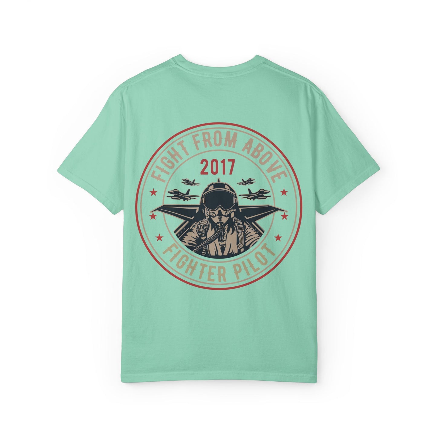 Vintage Fighter Pilot T-Shirt, Unisex Aviation Tee, Gift for Aviation Lovers, Military Shirt, Airplane Enthusiast Apparel