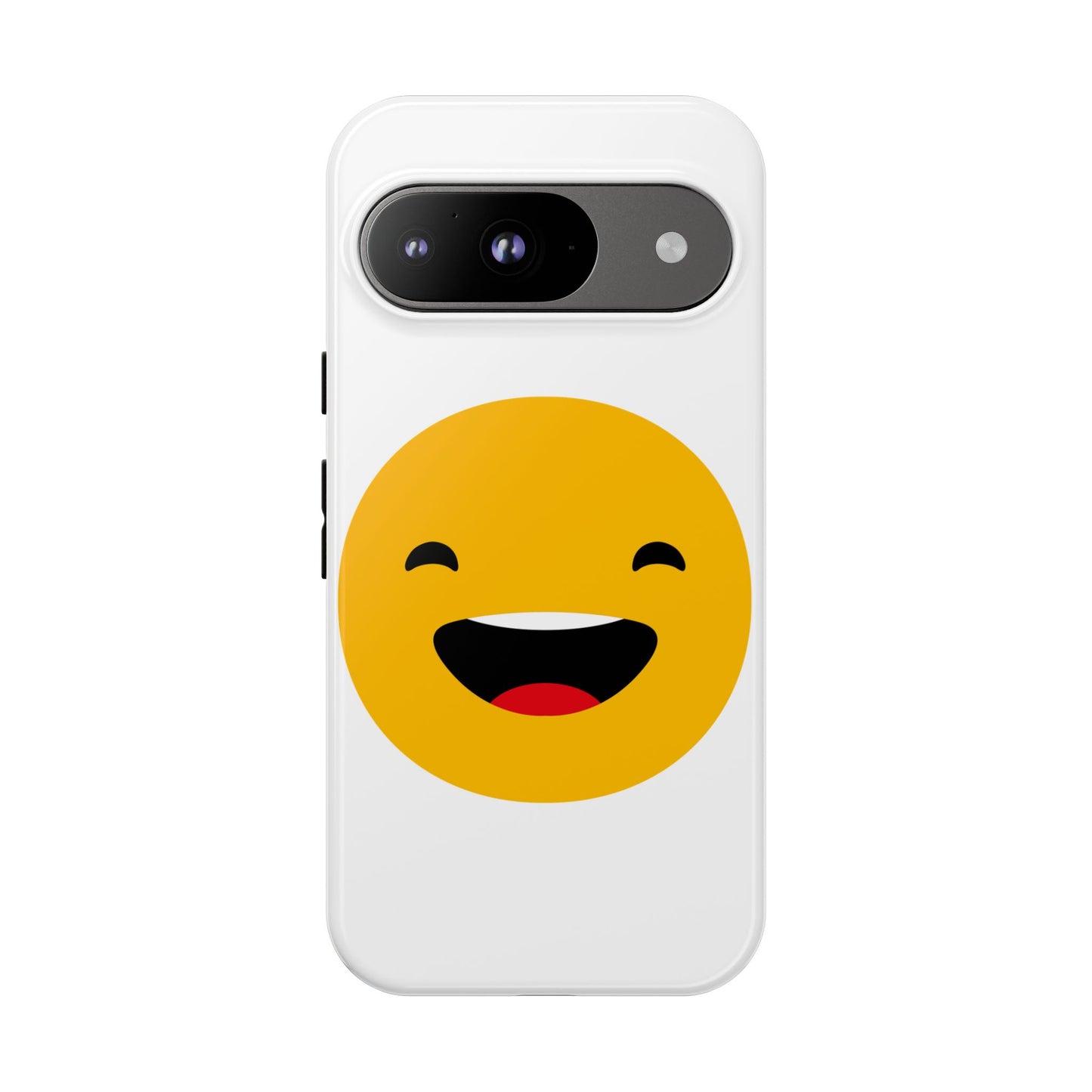 Happy Face Tough Phone Case - Durable Protection with Smile Design
