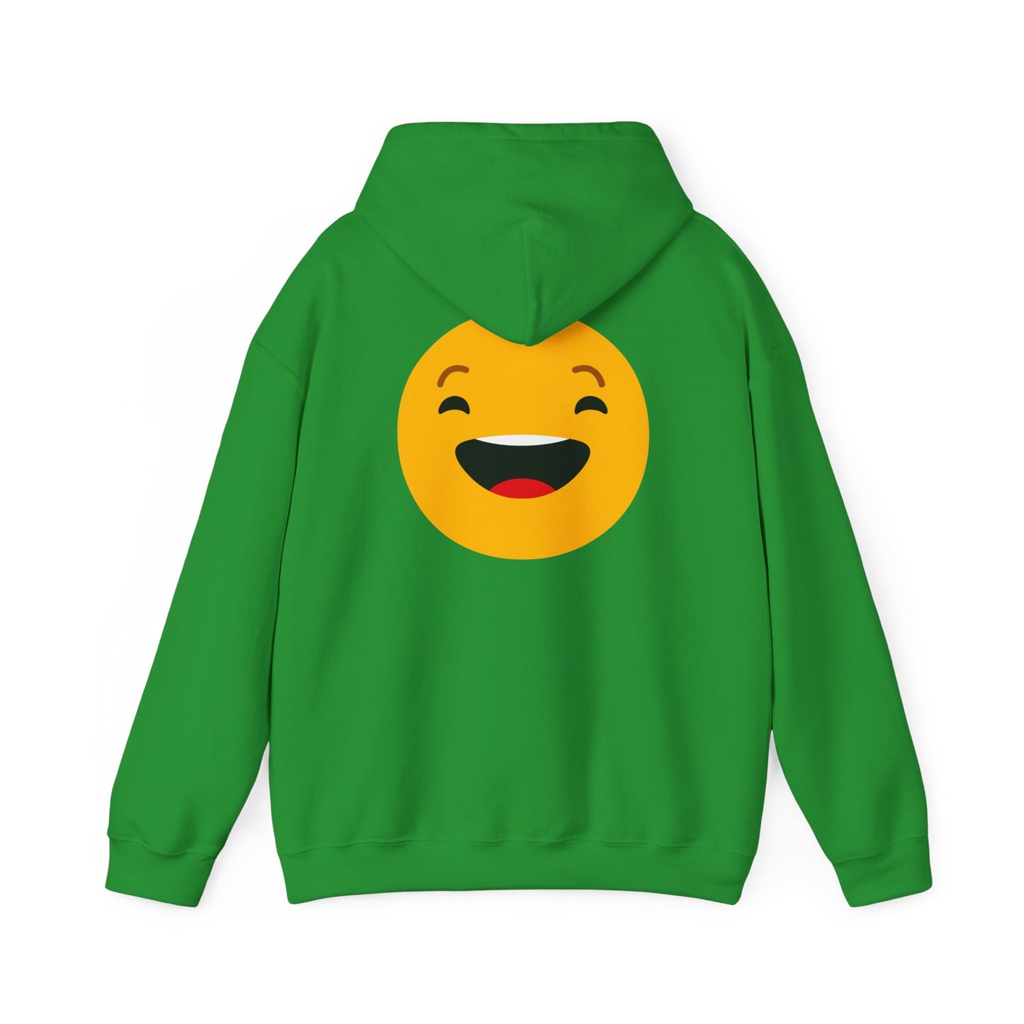 Funny Smile Emoji Hoodie - Unisex Heavy Blend™ Sweatshirt for Everyday Comfort