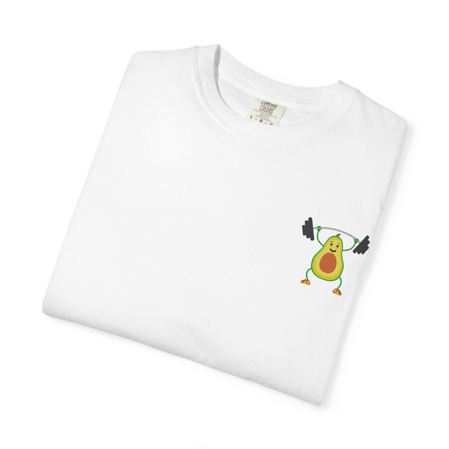 Funny Avocado Workout Unisex T-Shirt - Perfect for Fitness Lovers & Healthy Eating Enthusiasts