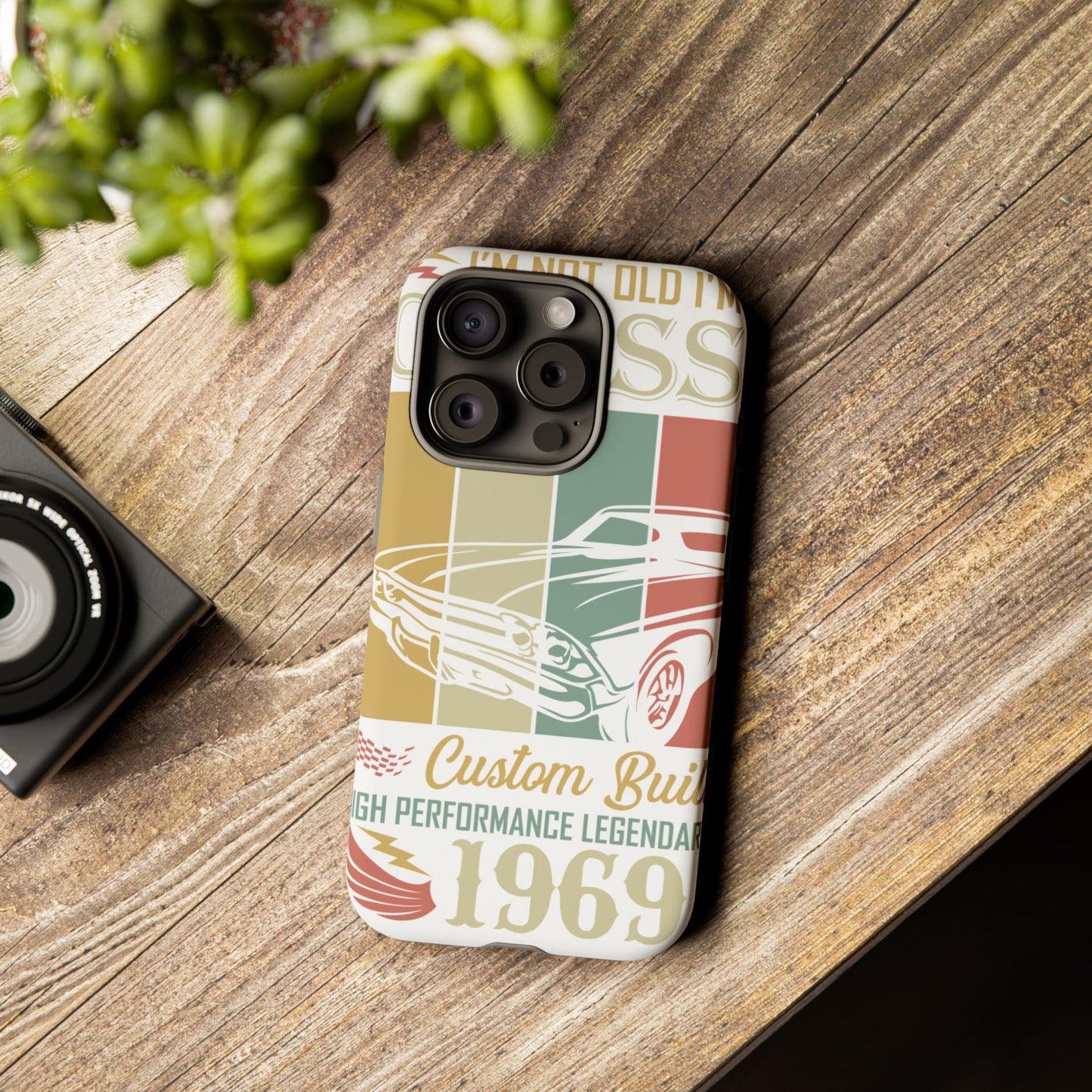 Vintage Classic Car Tough Case - Retro 1969 Design