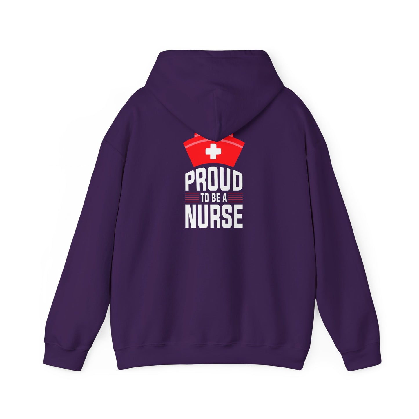 Nurse Life Hoodie - Unisex Heavy Blend™ Sweatshirt with Red Cross Design