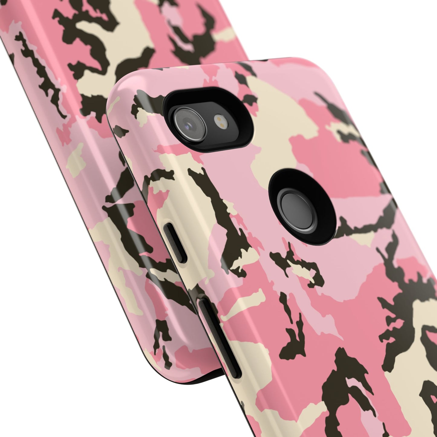 Stylish Pink Camouflage Phone Case – Tough Cases for Trendsetters
