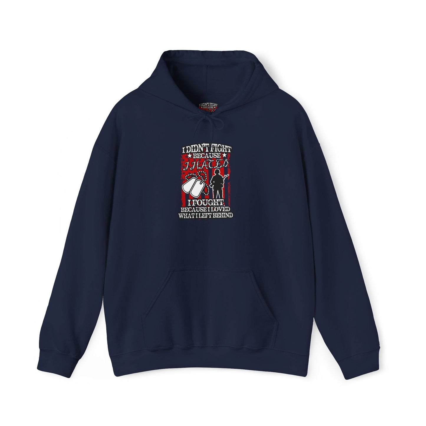 Military Supporter Hoodie, Patriotic Sweatshirt, Independence Day Gift, Veteran Clothing, USA Flag Apparel