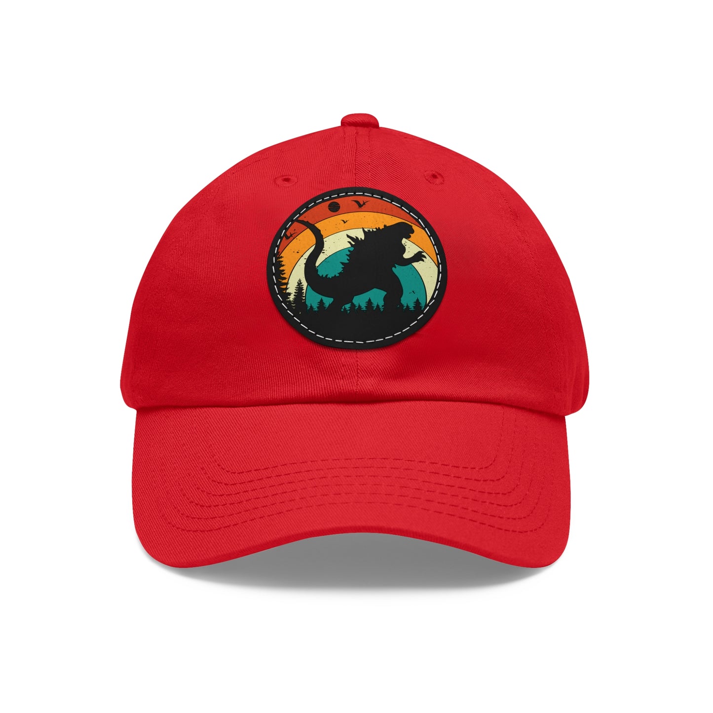 Adventure Dad Hat with Leather Patch – Perfect for Outdoor Enthusiasts