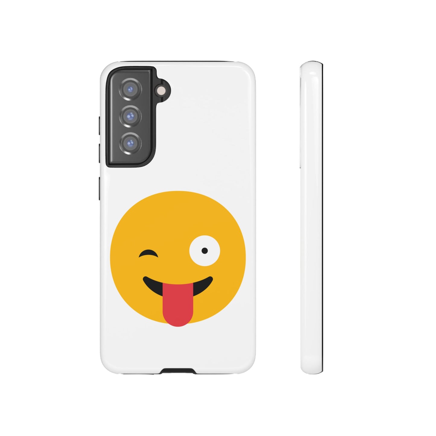 Playful Emoji Phone Case - Tough Cases for Fun Vibes