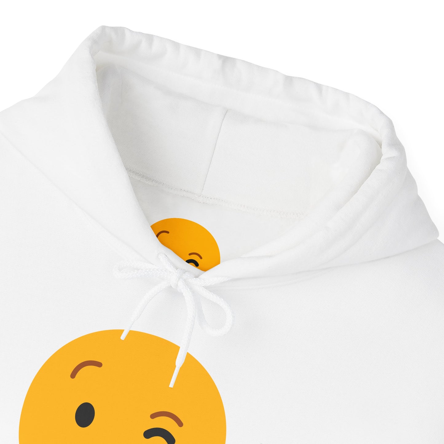 Kiss Emoji Hooded Sweatshirt | Unisex Heavy Blend™