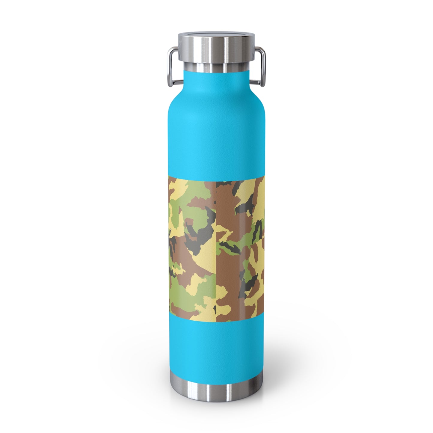 Camouflage Insulated Water Bottle - 22oz Durable Travel Flask