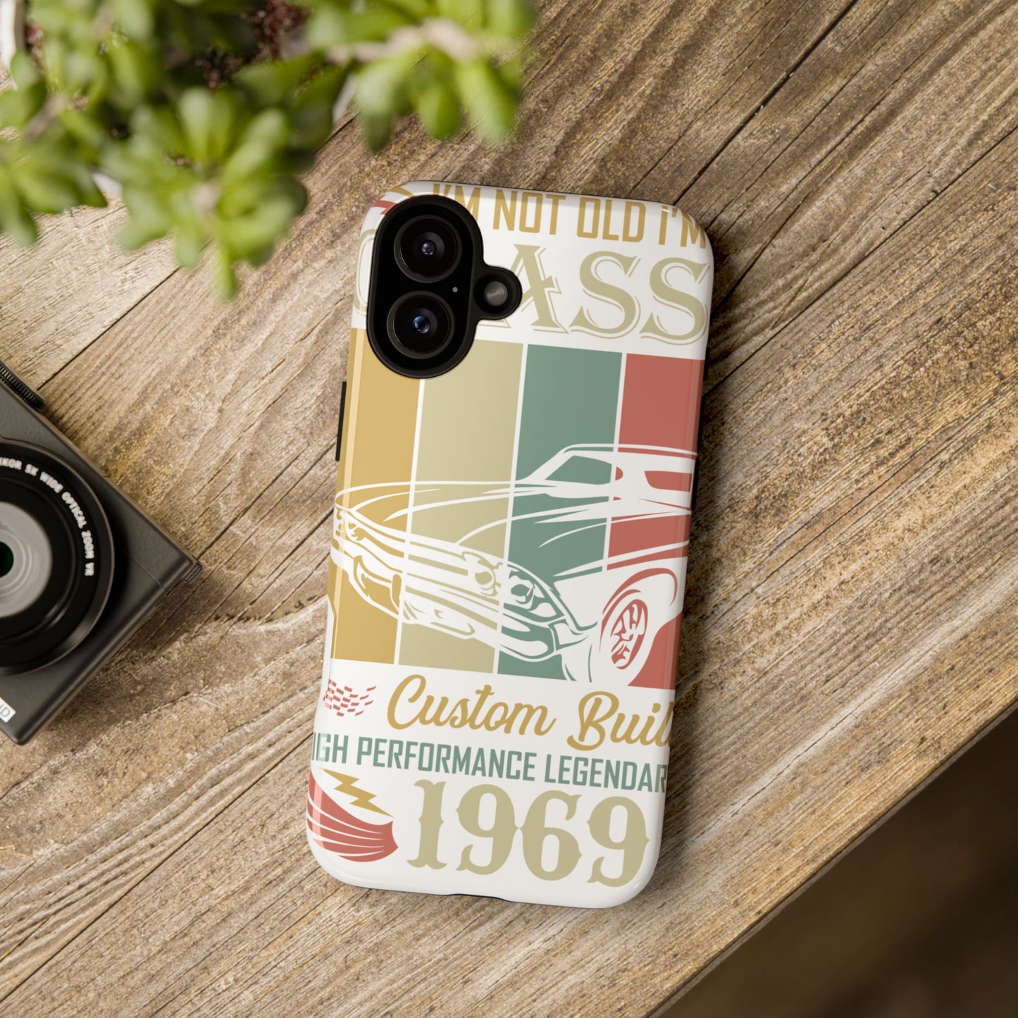 Vintage Classic Car Tough Case - Retro 1969 Design