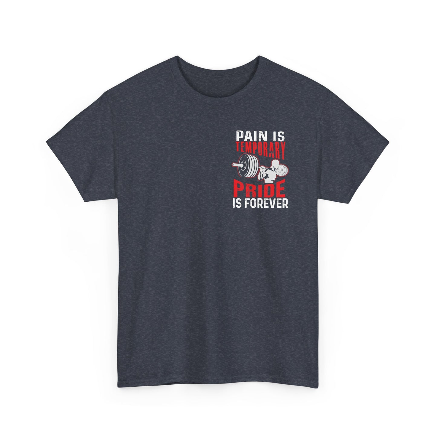 Temporary Pride Unisex Cotton Tee, Fitness Shirt, Apparel, Workout Top, Gift, Celebration Tee