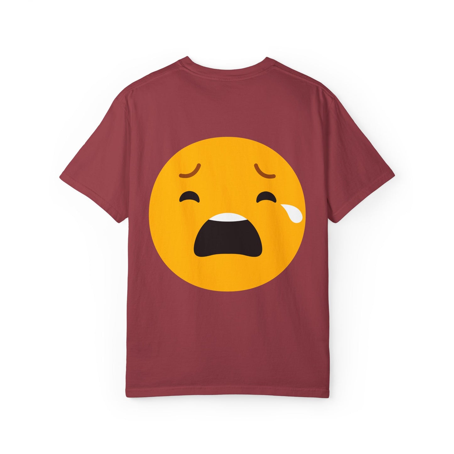 Emotional Support Unisex Tee - Sad Emoji Graphic T-Shirt