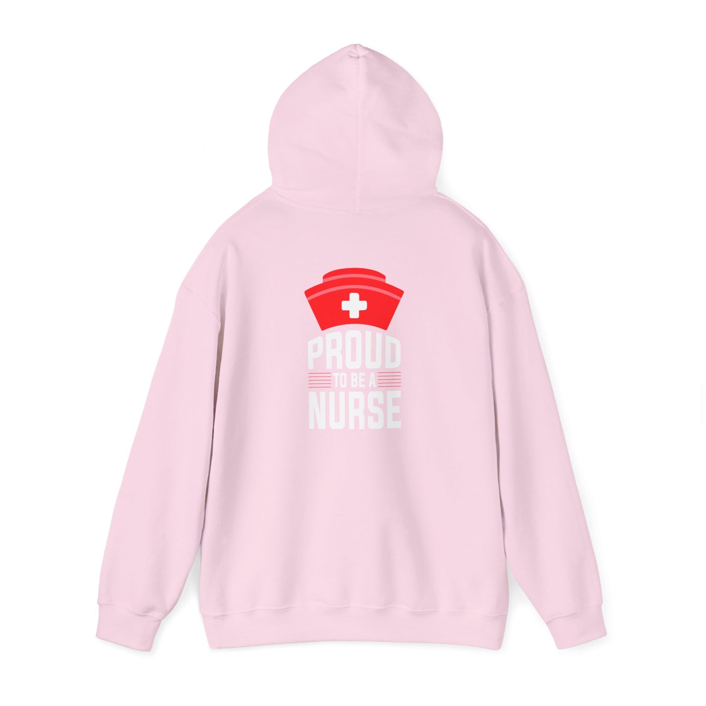 Nurse Life Hoodie - Unisex Heavy Blend™ Sweatshirt with Red Cross Design