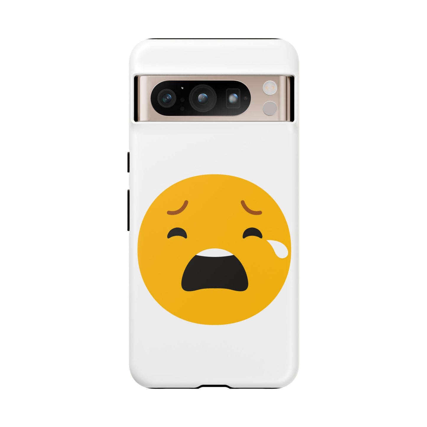 Emotional Tough Case – Sad Emoji Phone Case for Supportive Gifts