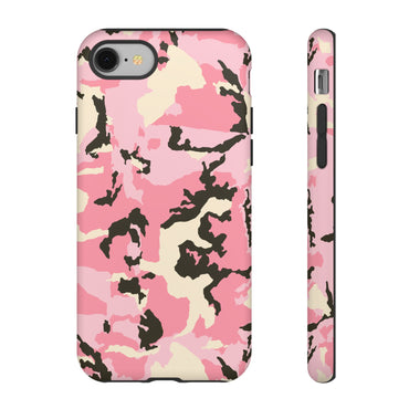 Stylish Pink Camouflage Phone Case – Tough Cases for Trendsetters