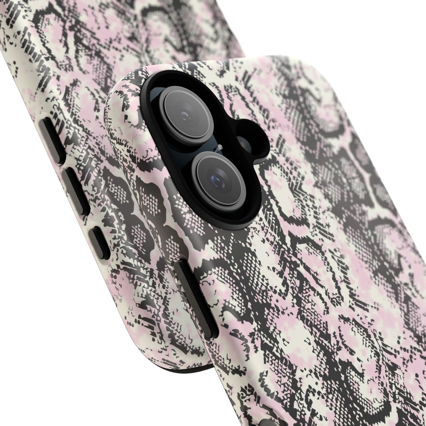Stylish Snake Print Phone Case - Tough Protection for Trendsetters