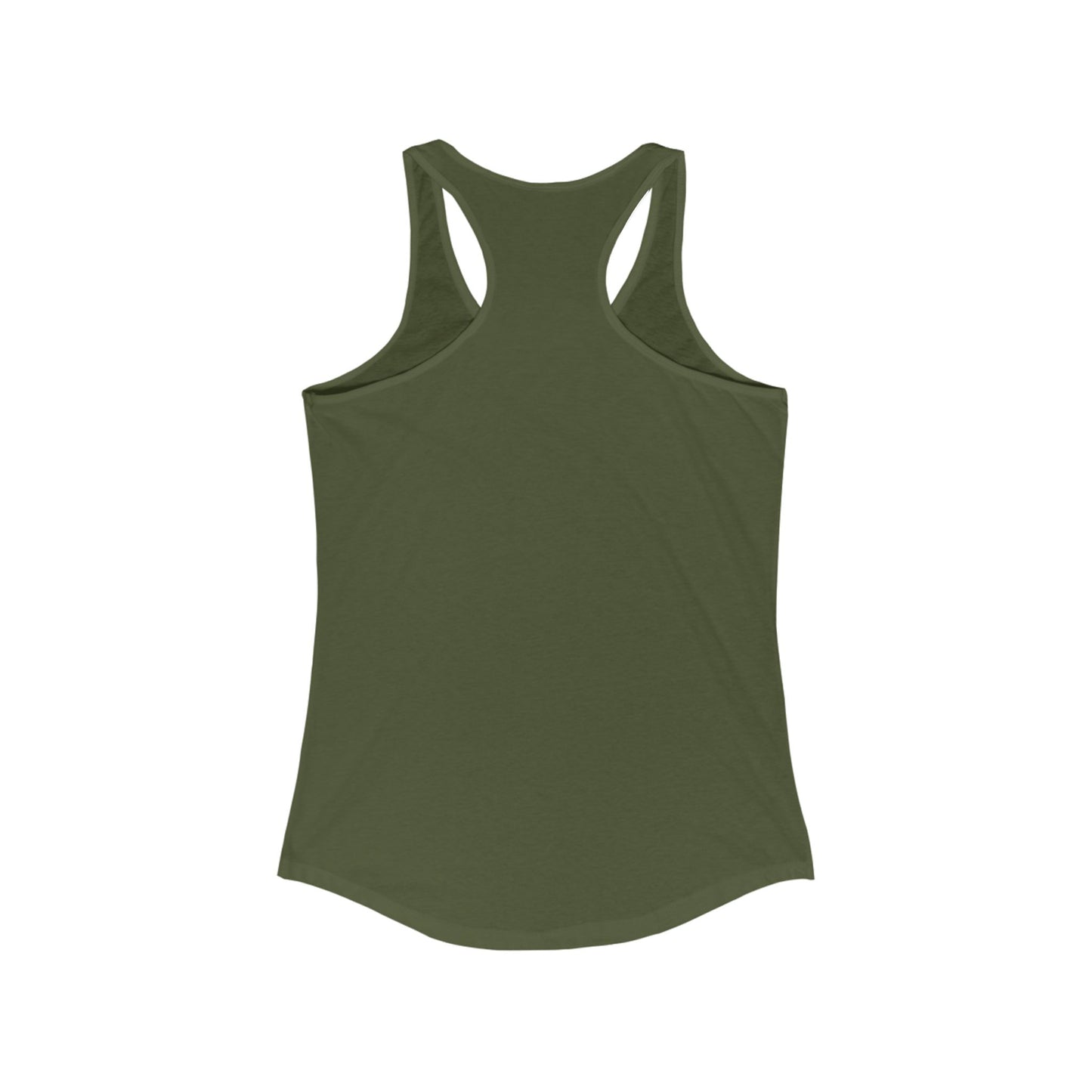 Summer Day Racerback Tank - Perfect for Beach Trips, Yoga, Festivals, and Summer Fun, Ladies' Casual Wear, Gift Idea