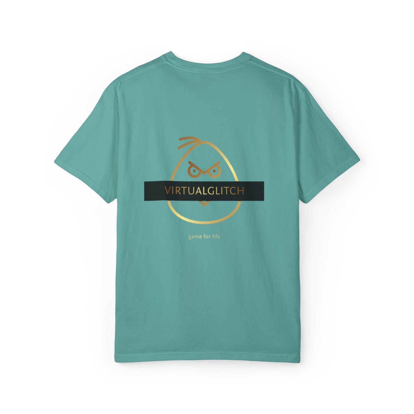 Virtual Glitch Unisex Garment-Dyed T-Shirt - Fun & Stylish Tee for Game Lovers